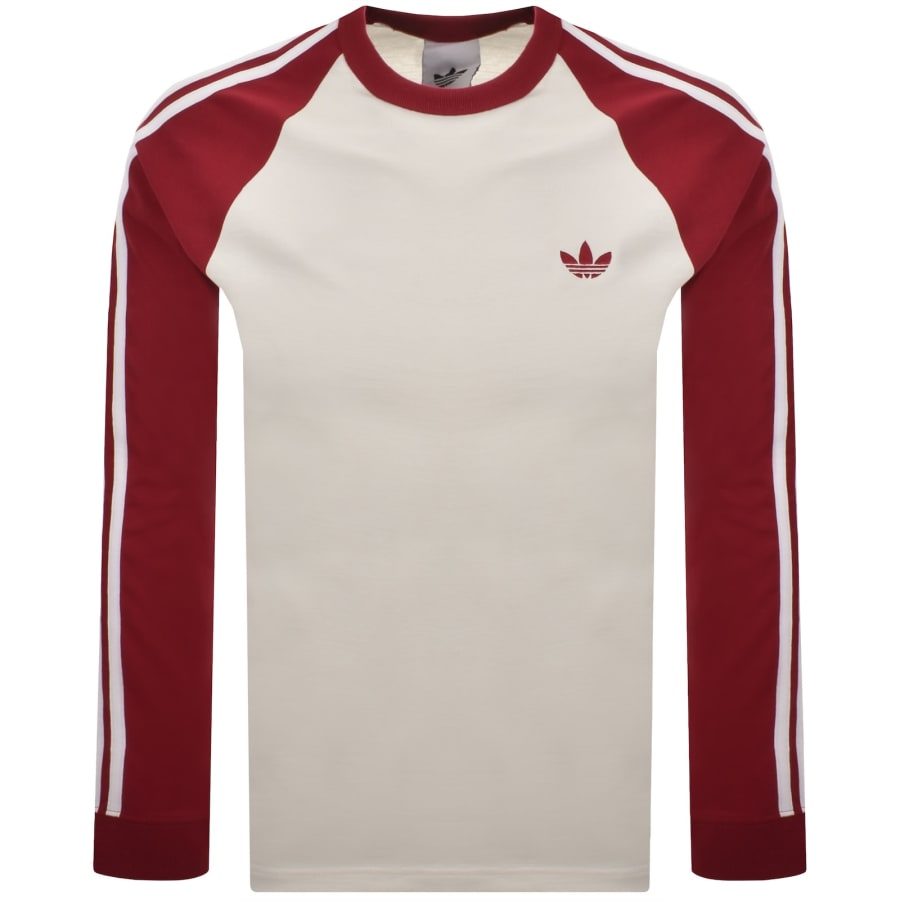 Image number 1 for adidas Originals Long Sleeve T Shirt White