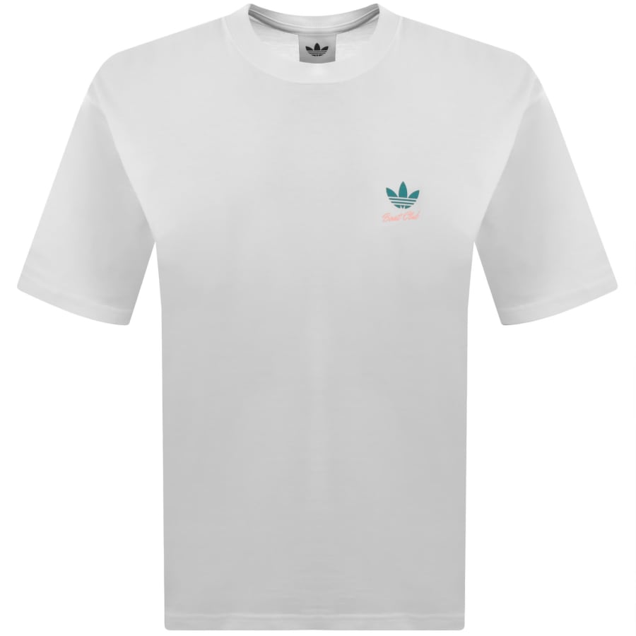 Image number 2 for adidas Originals Postcard GFX T Shirt White
