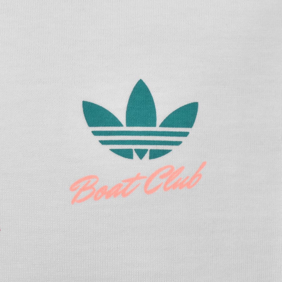 Image number 4 for adidas Originals Postcard GFX T Shirt White