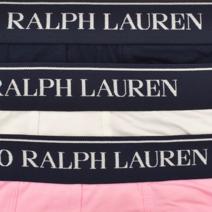 Image number 5 for Ralph Lauren Underwear 3 Pack Trunks Multi