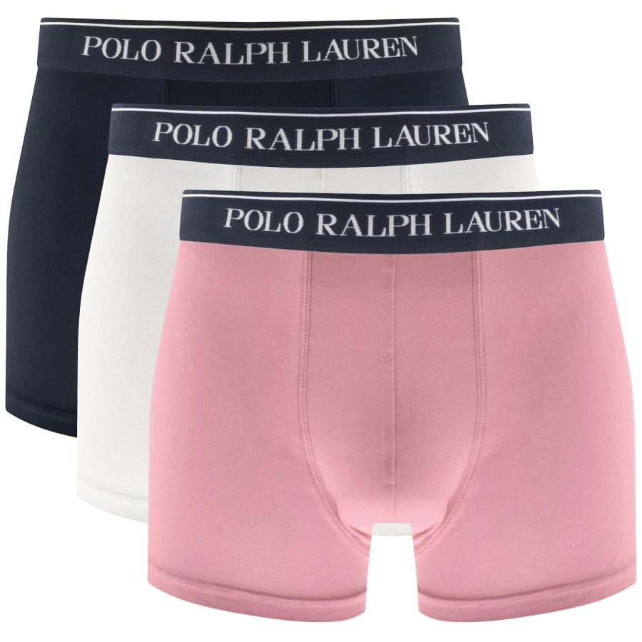 Image number 1 for Ralph Lauren Underwear 3 Pack Trunks Multi