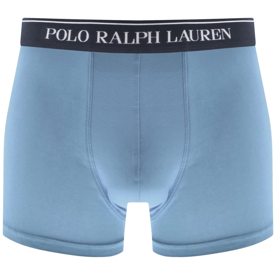 Image number 2 for Ralph Lauren Underwear 3 Pack Trunks Multi