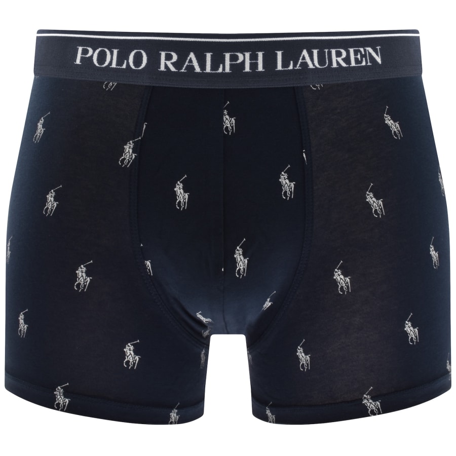 Image number 4 for Ralph Lauren Underwear 3 Pack Trunks Multi