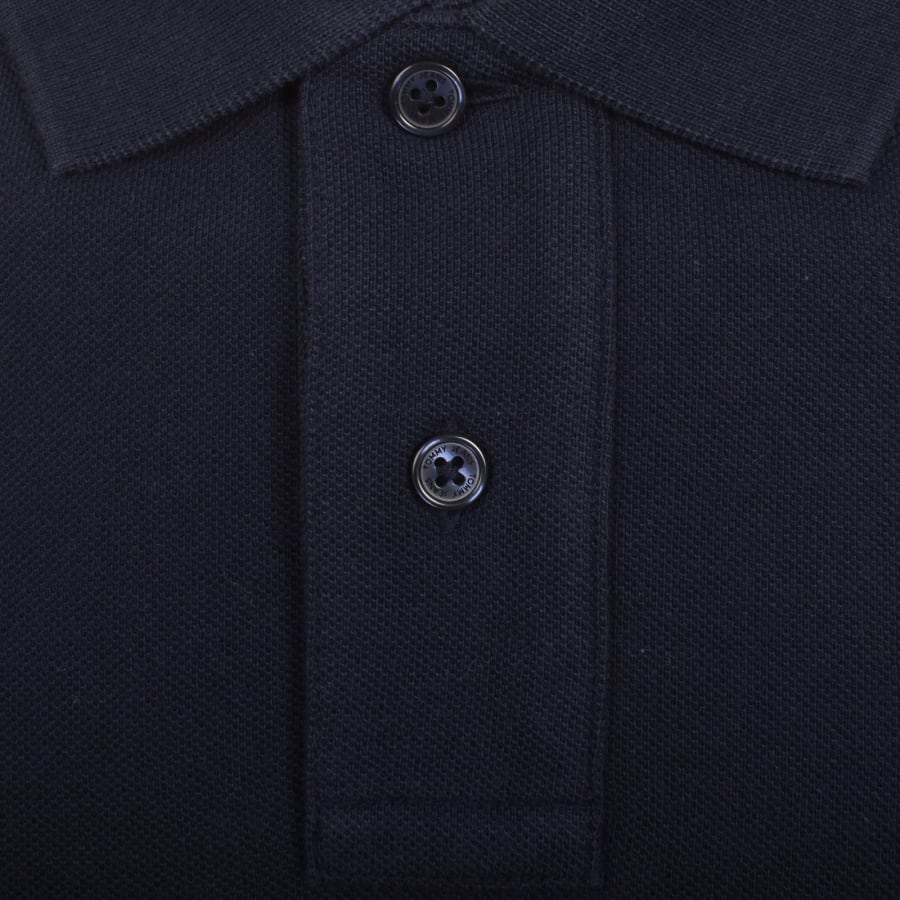 Image number 4 for Tommy Jeans Essential Polo T Shirt Dark Blue
