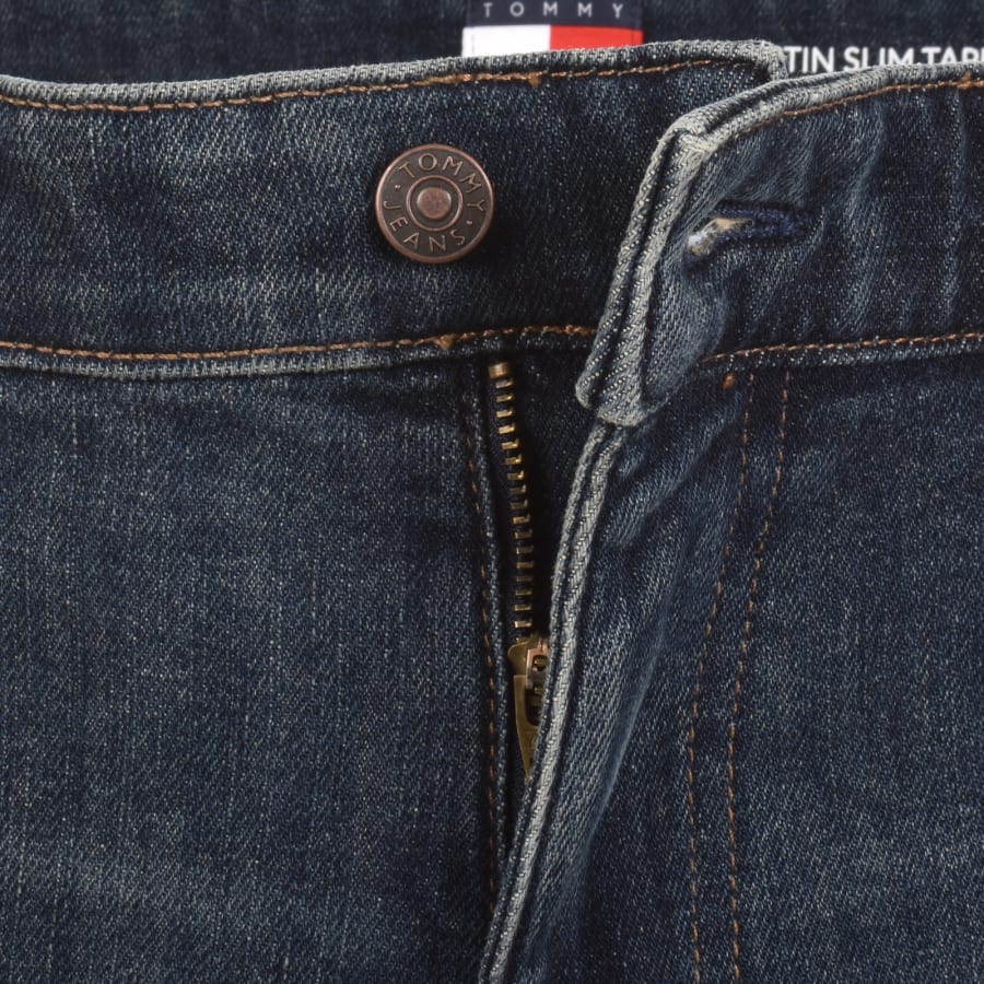 Image number 4 for Tommy Jeans Austin Slim Tapered Jeans Blue