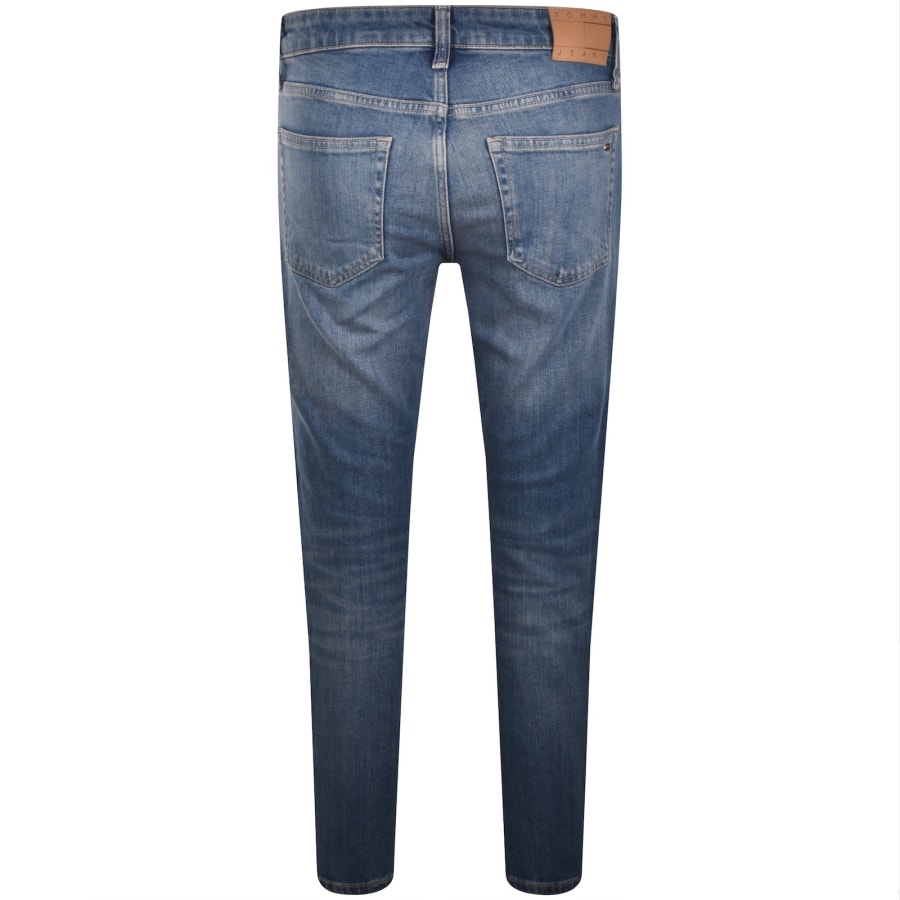 Image number 3 for Tommy Jeans Austin Slim Tapered Jeans Blue