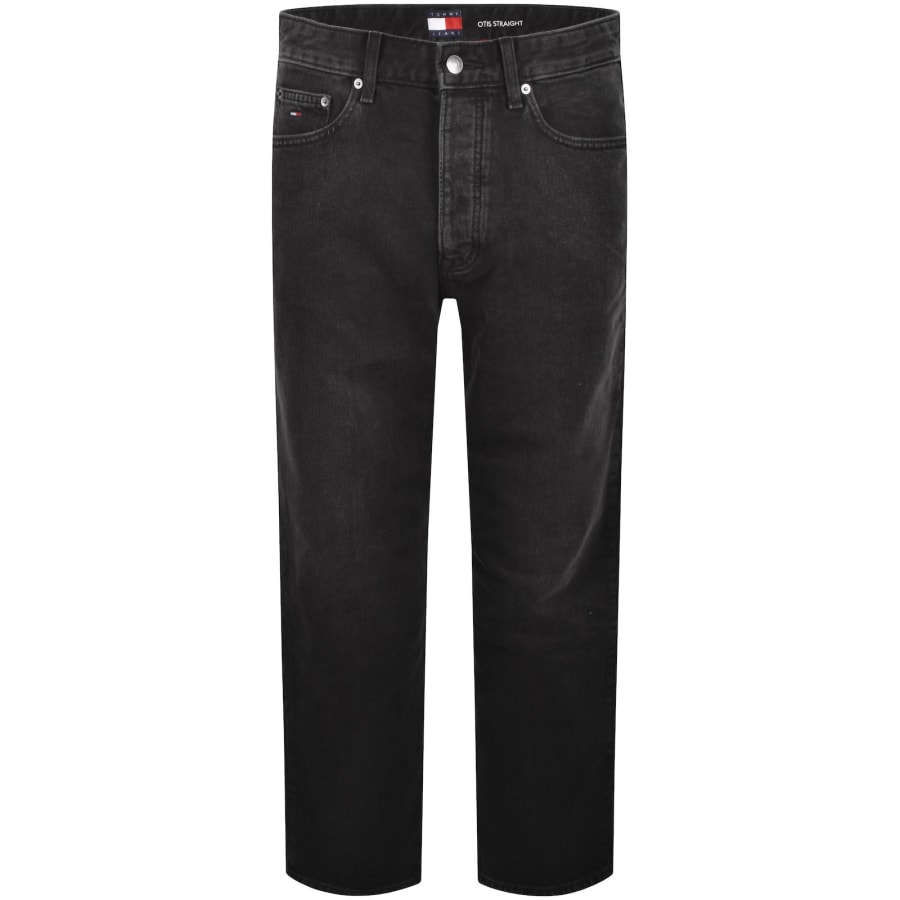 Image number 2 for Tommy Jeans Otis Straight Jeans Black