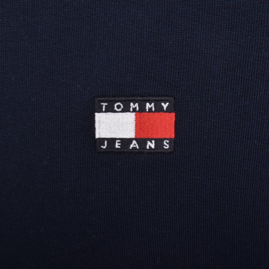 Image number 3 for Tommy Jeans Badge Hoodie Dark Blue