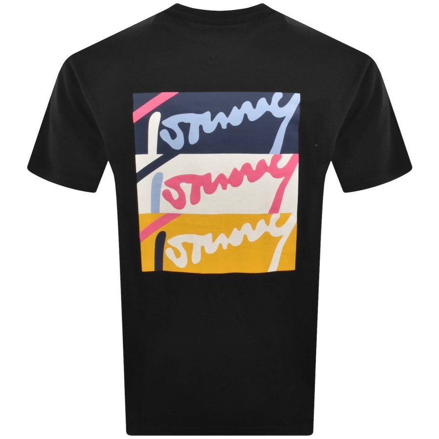 Image number 5 for Tommy Jeans Signature T Shirt Black