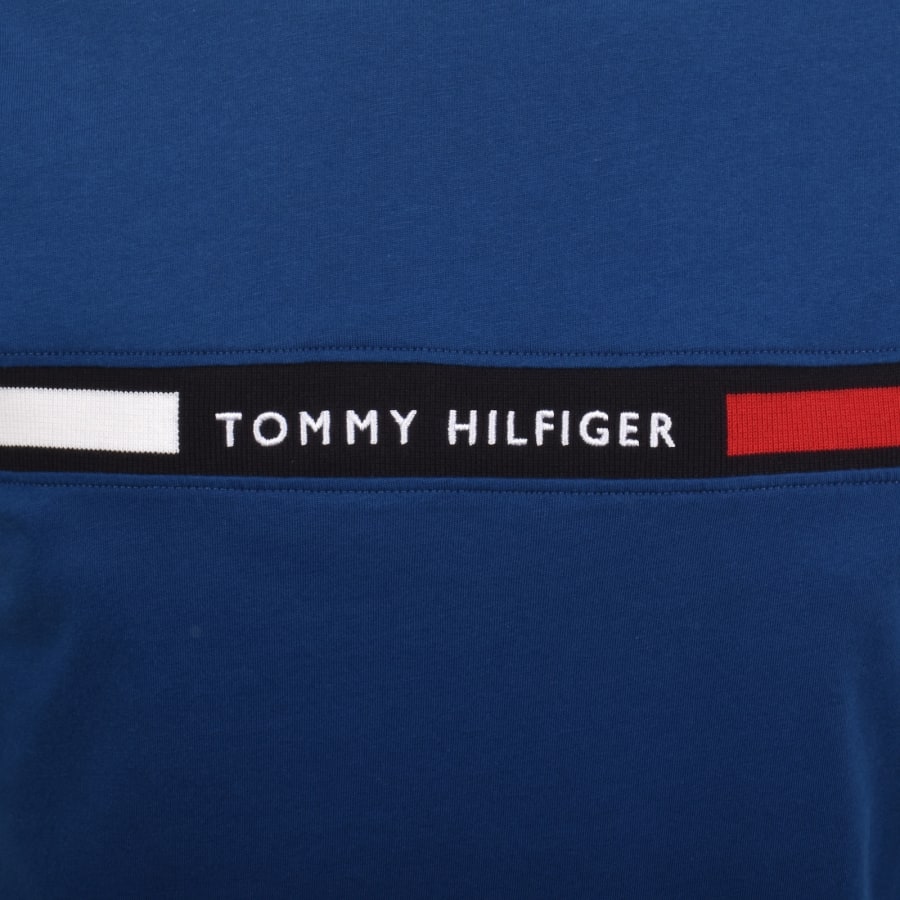 Image number 3 for Tommy Hilfiger Logo T Shirt Opulent Blue