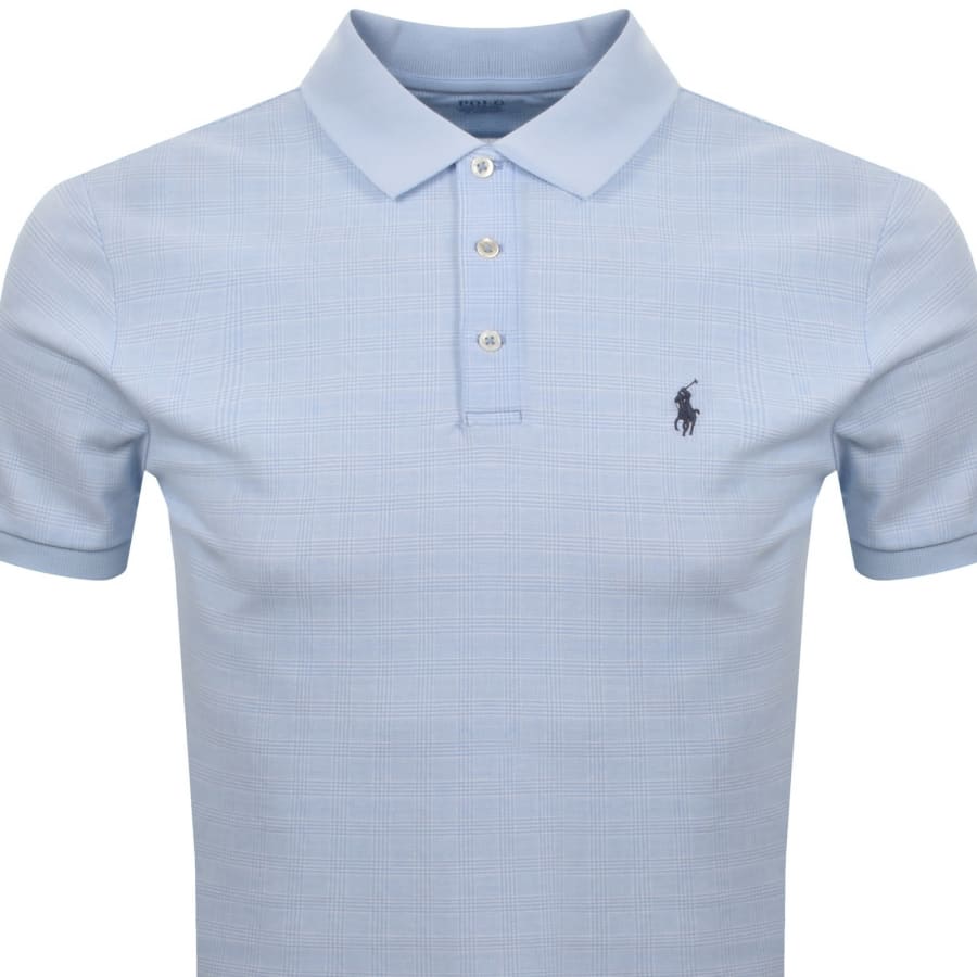 Image number 2 for Ralph Lauren Knit Polo T Shirt Blue