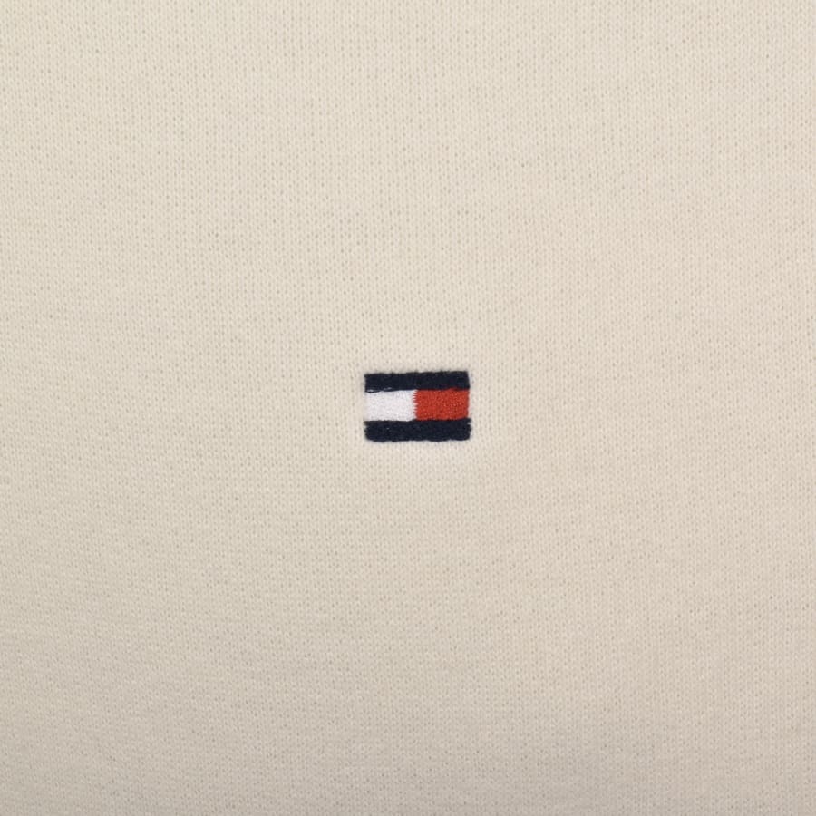 Image number 3 for Tommy Hilfiger Essential Fleece Sweatshirt Cream