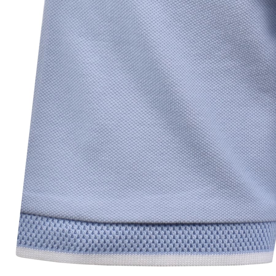 Image number 5 for Ralph Lauren Stretch Mesh Zip Polo Blue