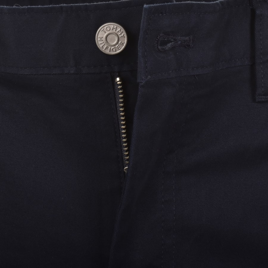 Image number 5 for Tommy Hilfiger Denton Twill Trousers Navy Blue