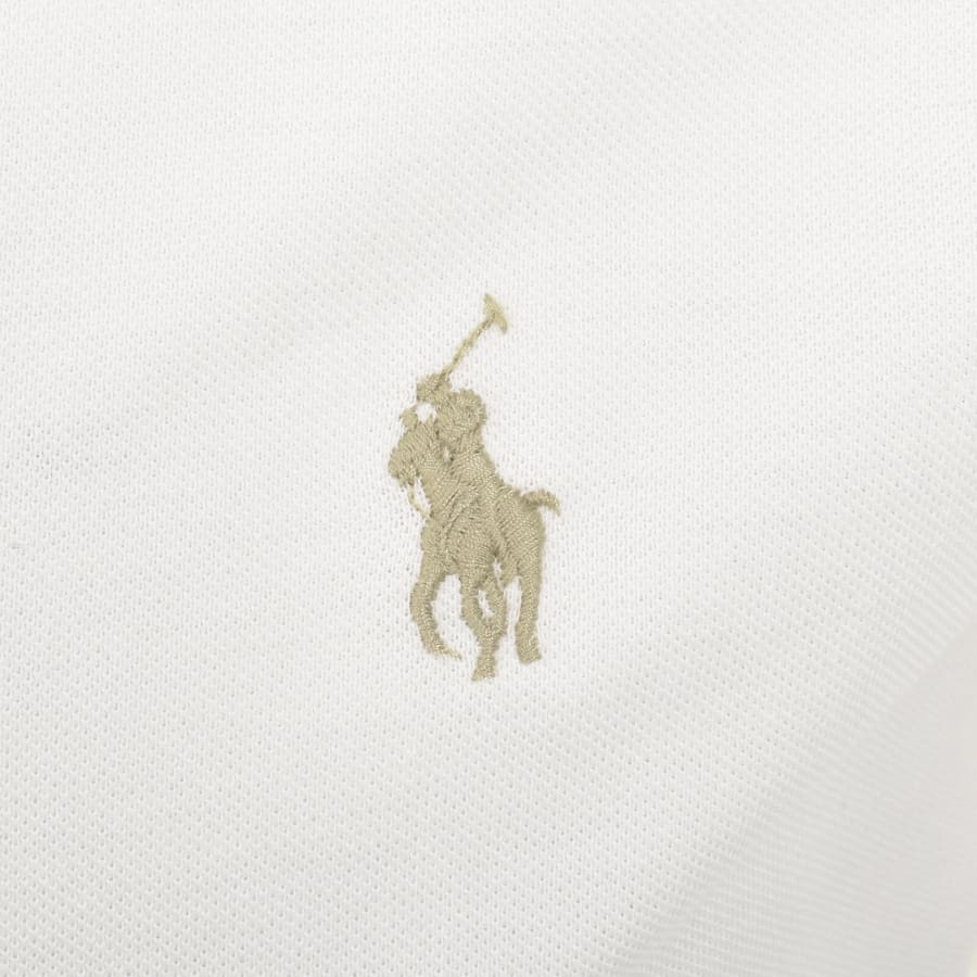 Image number 3 for Ralph Lauren Featherweight Mesh Shirt Cream