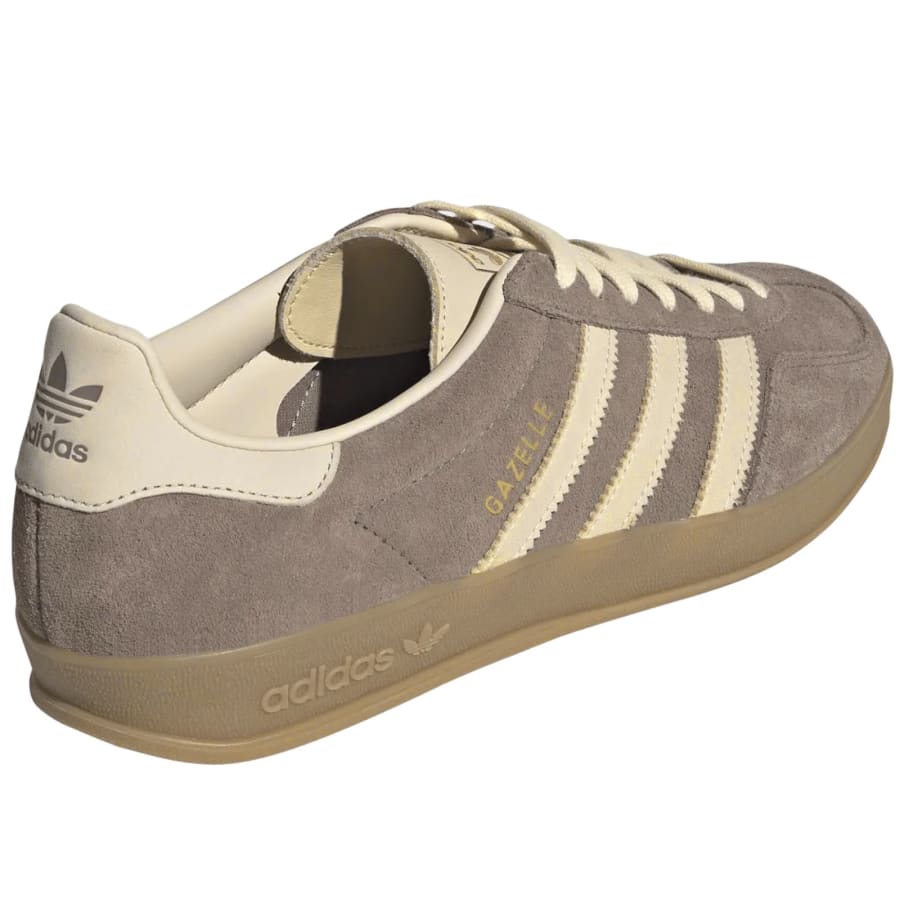 Image number 2 for adidas Originals Gazelle Indoor Trainers Brown