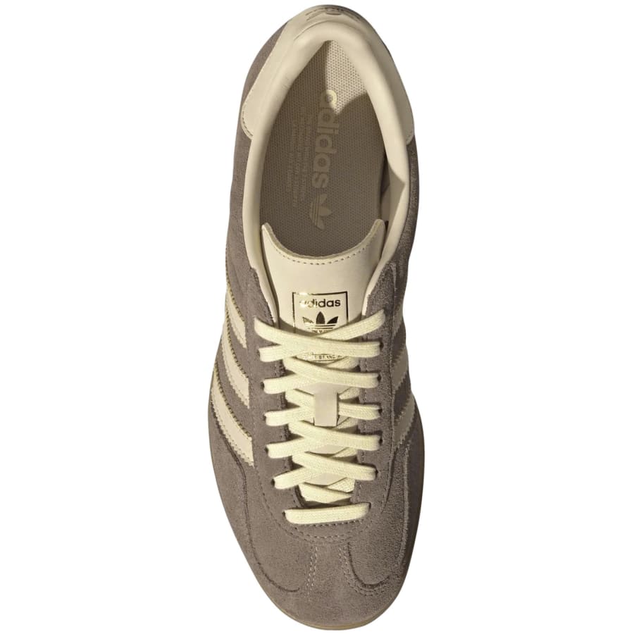 Image number 3 for adidas Originals Gazelle Indoor Trainers Brown