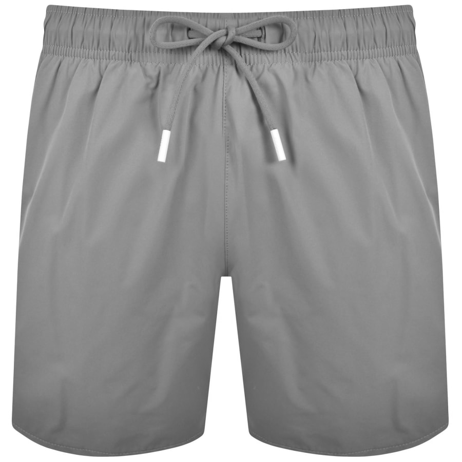 Image number 2 for BOSS Iconic Swim Shorts Grey
