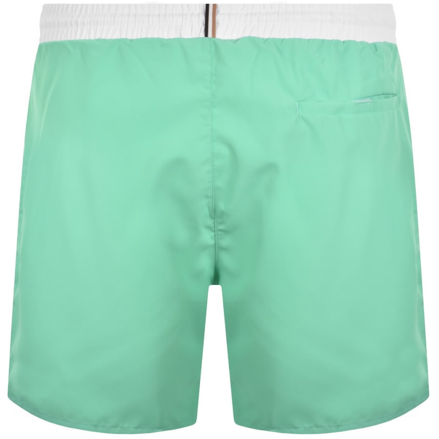 Image number 3 for BOSS Starfish Swim Shorts Bright Green