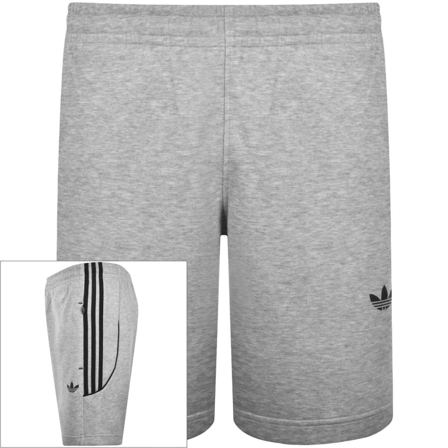 Image number 1 for adidas Originals Spacer Shorts Grey