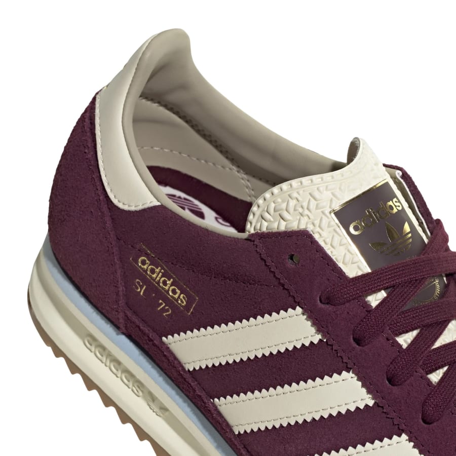 Image number 4 for adidas Originals SL 72 RS Trainers Burgundy