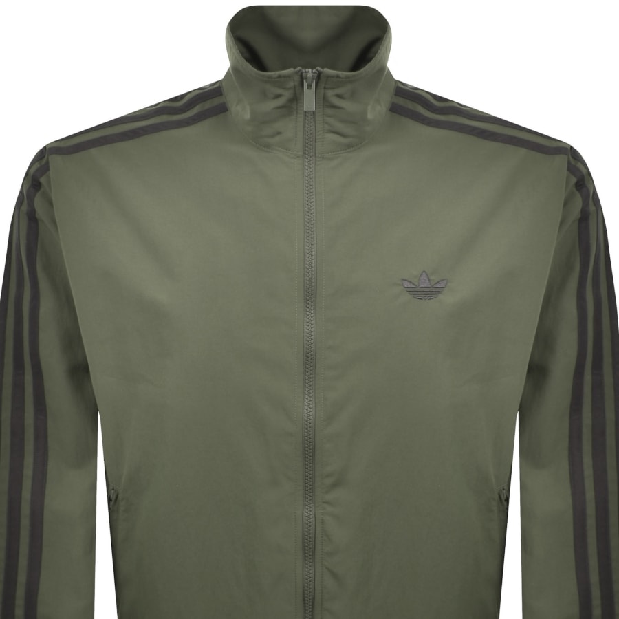 Image number 2 for adidas Originals Firebird Track Top Khaki