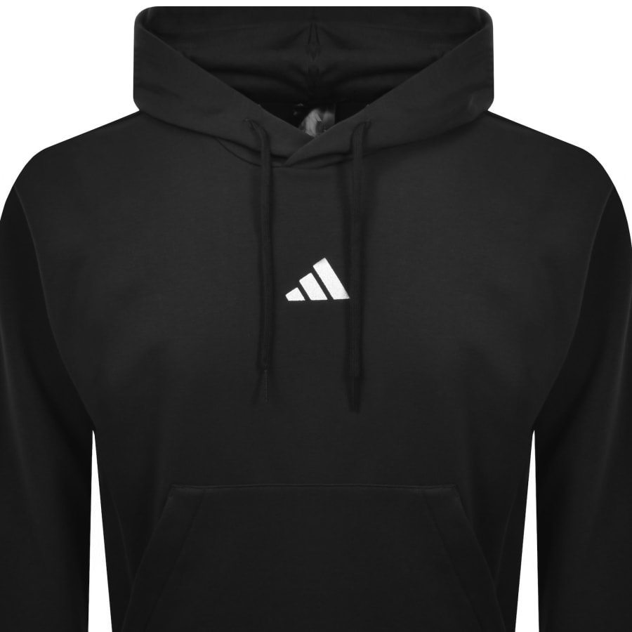 Image number 2 for adidas Sportswear Feel Cozy Hoodie Black