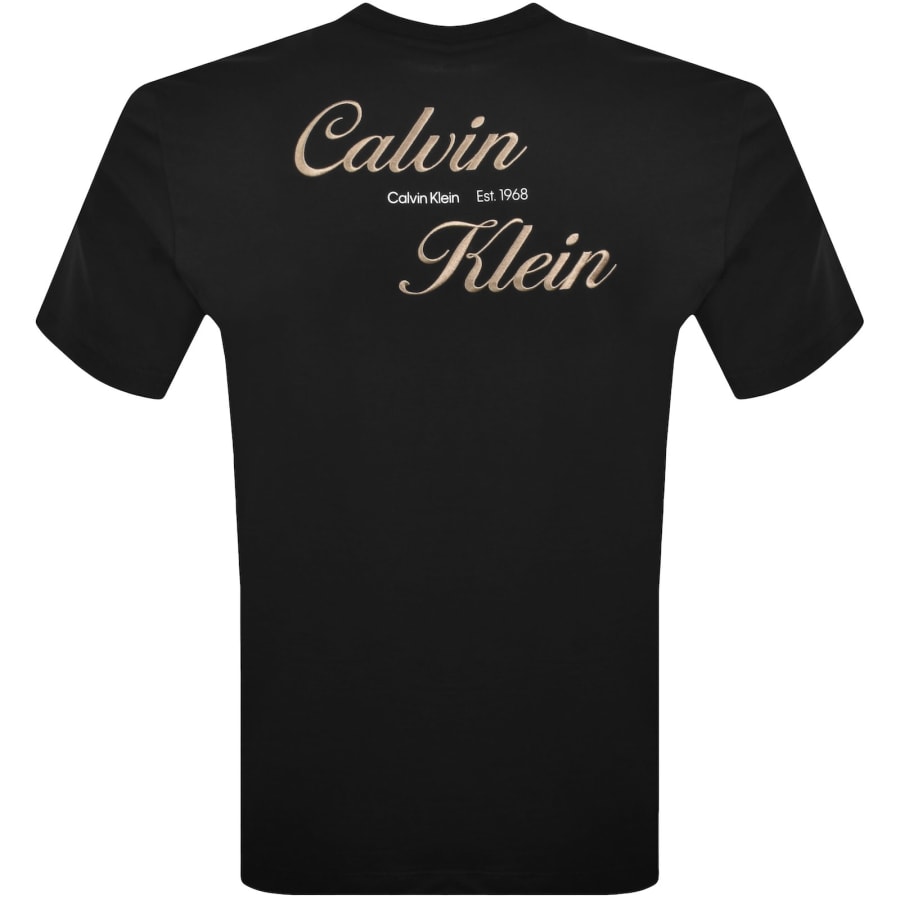 Image number 5 for Calvin Klein Jeans Graphic Logo T Shirt Black