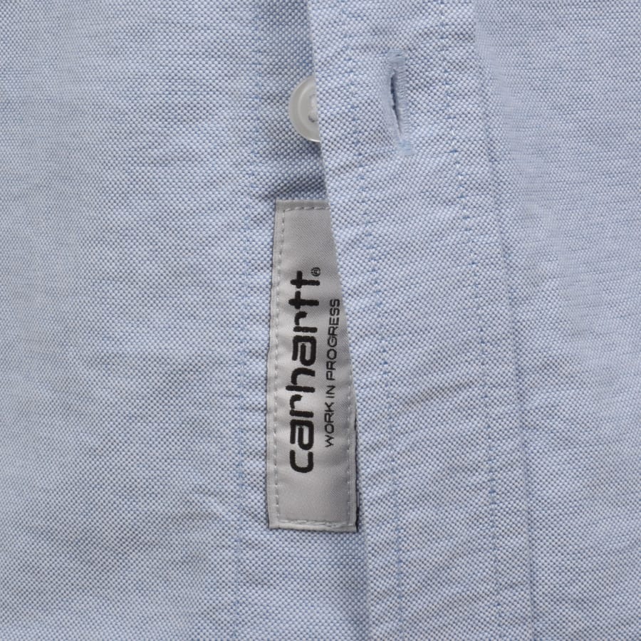 Image number 4 for Carhartt WIP Long Sleeve Shirt Blue