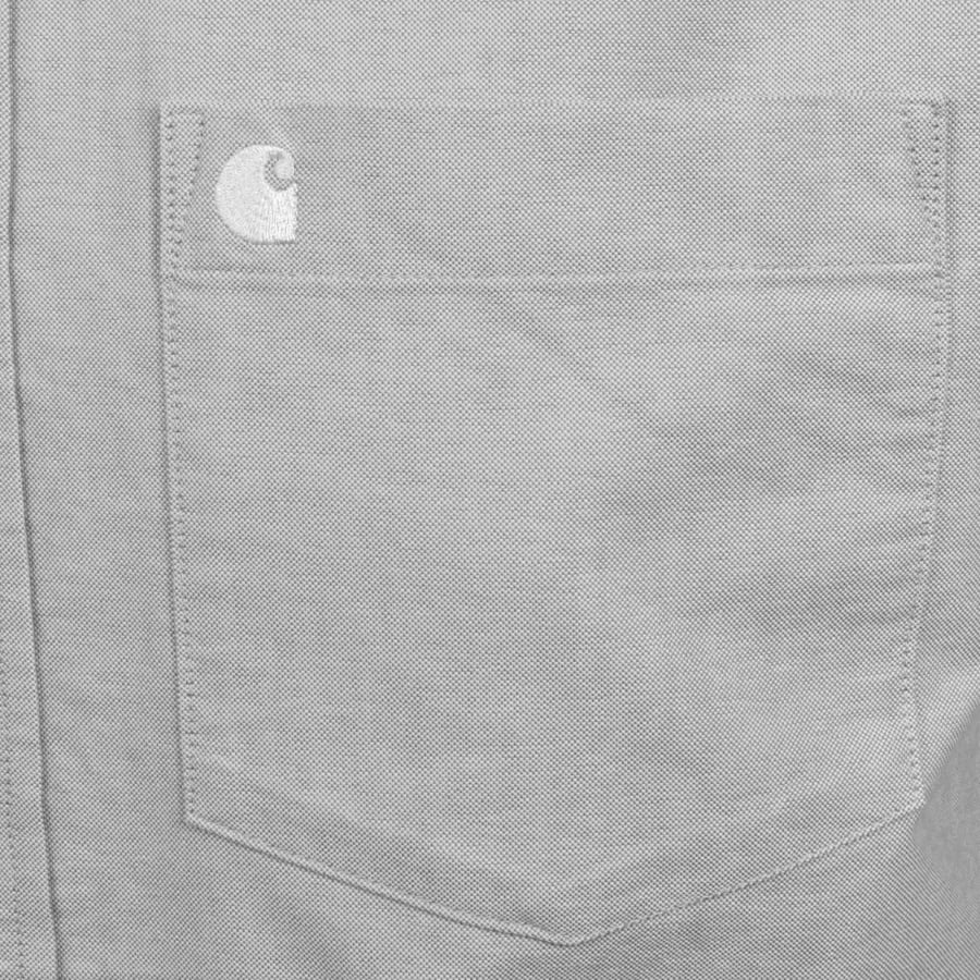 Image number 3 for Carhartt WIP Long Sleeve Shirt Grey