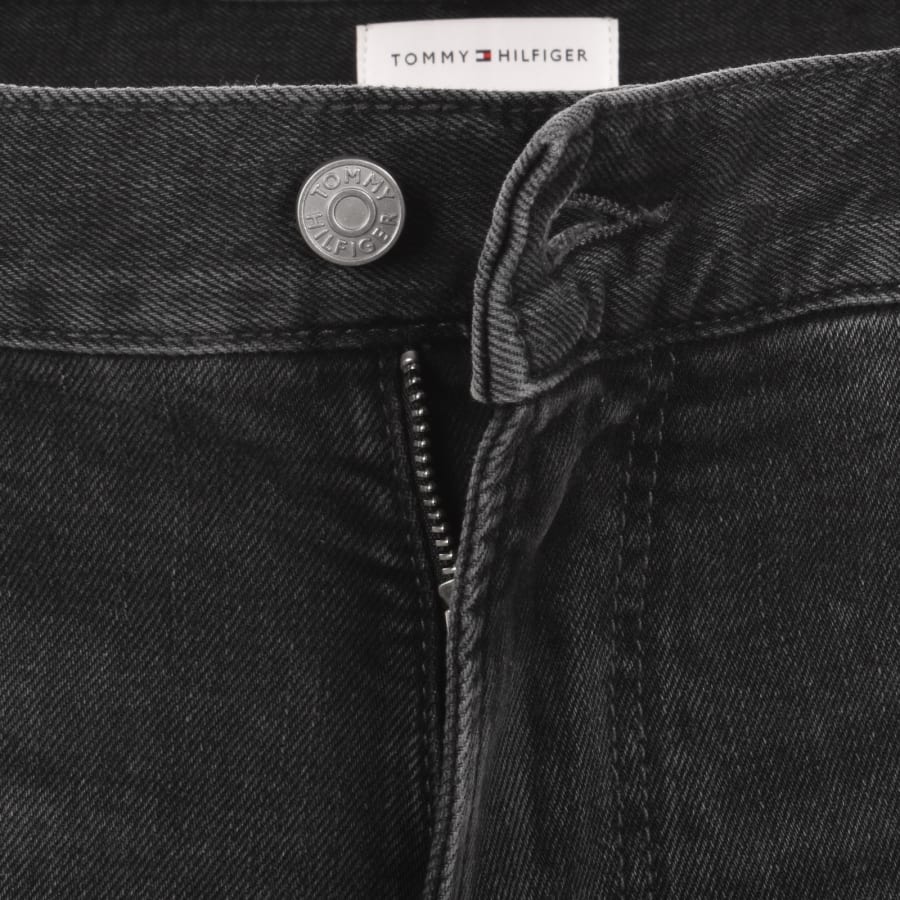 Image number 5 for Tommy Hilfiger Denton Slim Straight Fit Jeans Grey