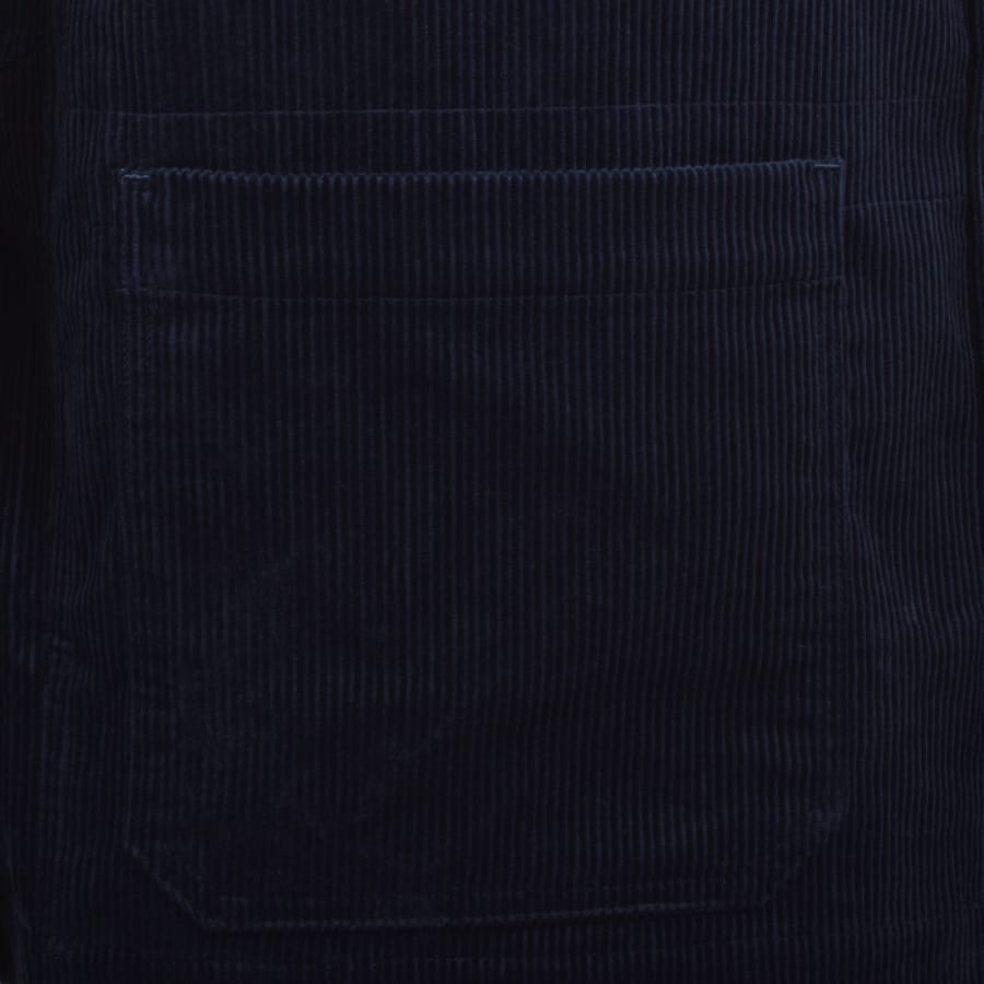 Image number 5 for Tommy Hilfiger Corduroy Chore Overshirt Navy