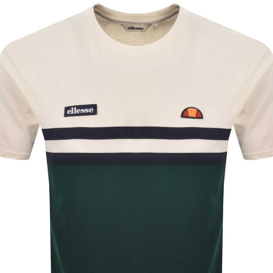 Image number 2 for Ellesse Venire T Shirt Cream
