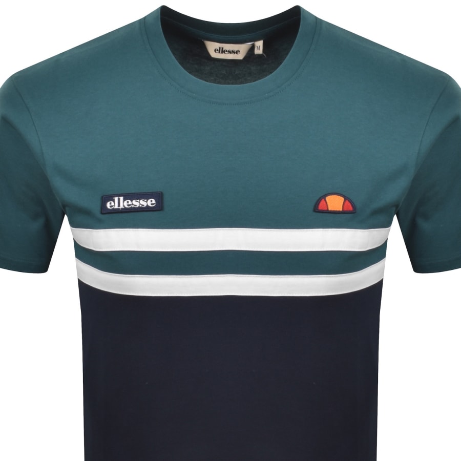 Image number 2 for Ellesse Venire T Shirt Navy