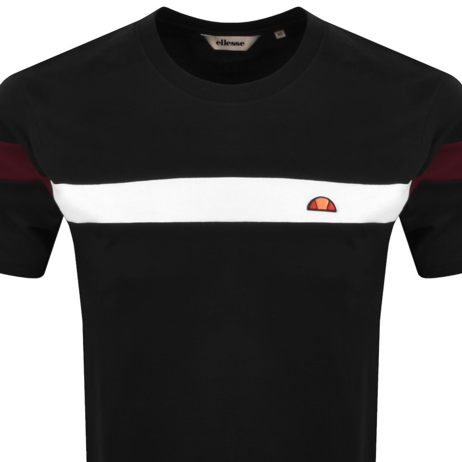 Image number 2 for Ellesse Caserio T Shirt Black