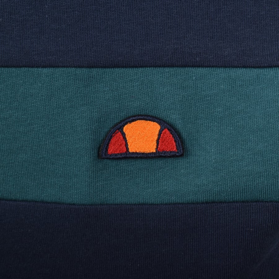 Image number 3 for Ellesse Caserio T Shirt Navy