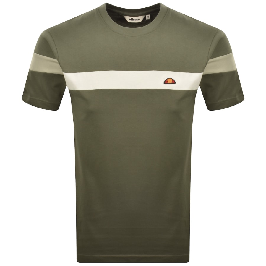 Image number 1 for Ellesse Caserio T Shirt Olive Green