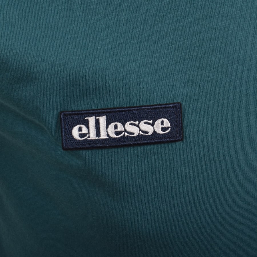 Image number 4 for Ellesse Floran T Shirt Teal Blue