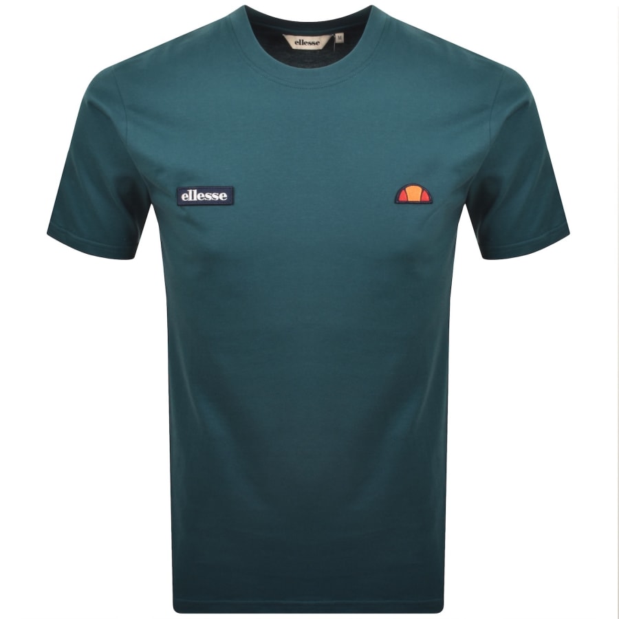 Image number 1 for Ellesse Floran T Shirt Teal Blue
