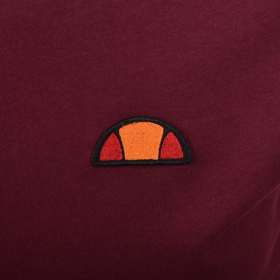 Image number 3 for Ellesse Floran T Shirt Burgundy