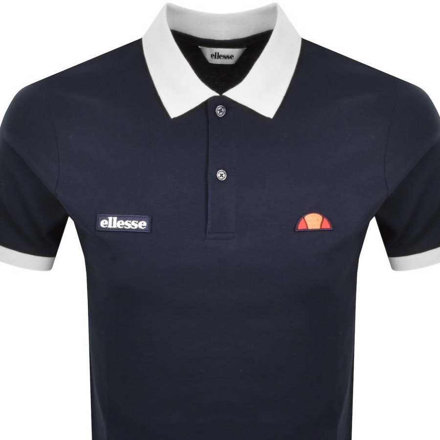 Image number 2 for Ellesse Lessepsia Polo T Shirt Navy