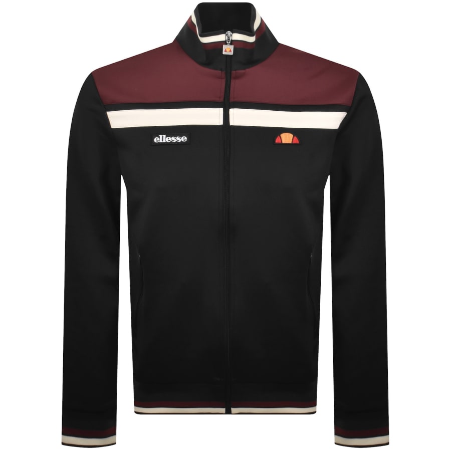Image number 1 for Ellesse Vignola Track Top Black