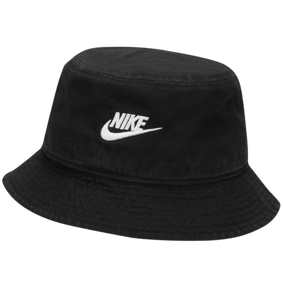 Image number 3 for Nike Logo Bucket Hat Black