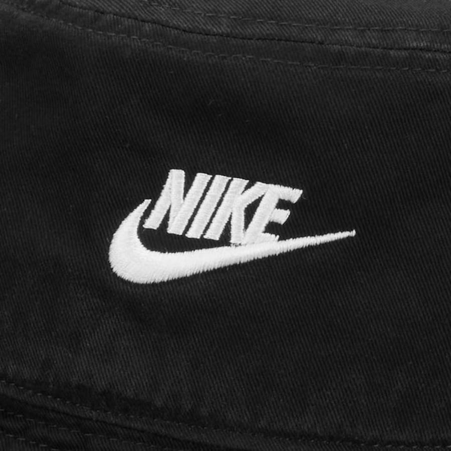Image number 4 for Nike Logo Bucket Hat Black