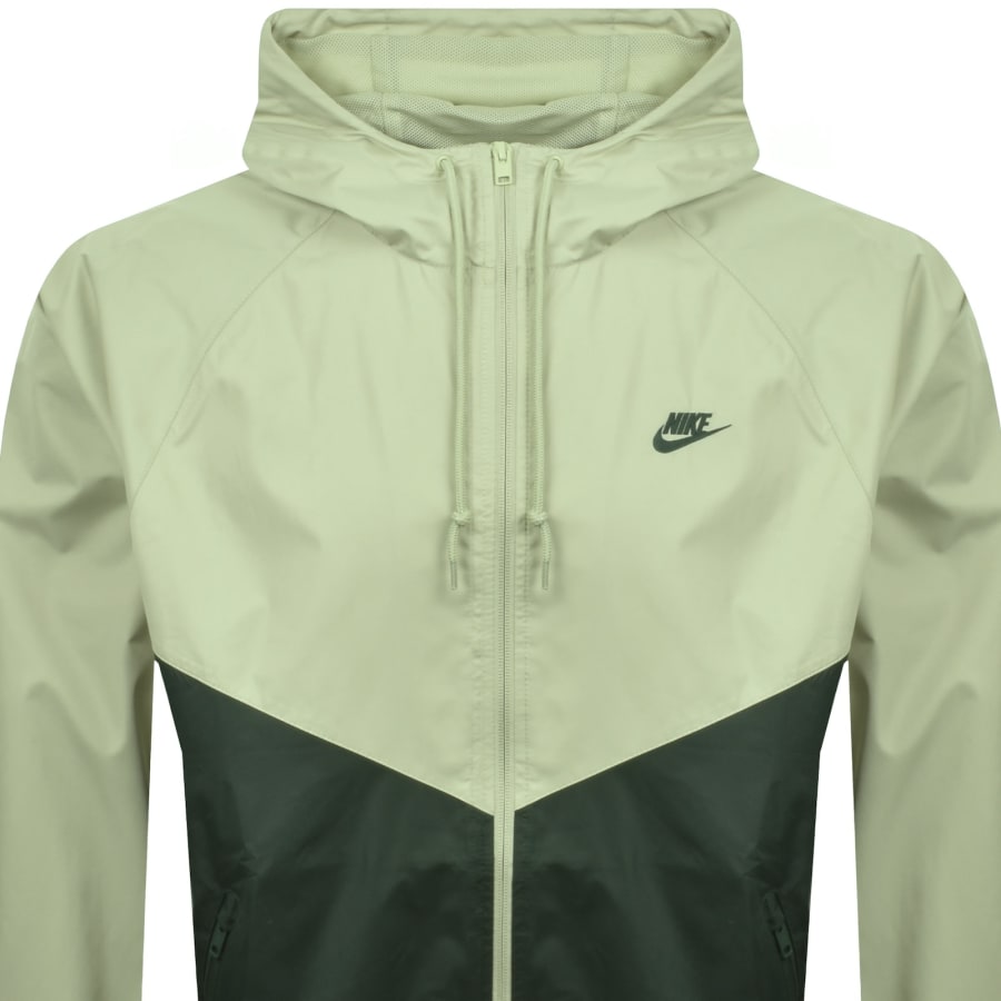 Image number 2 for Nike Windrunner Jacket Green