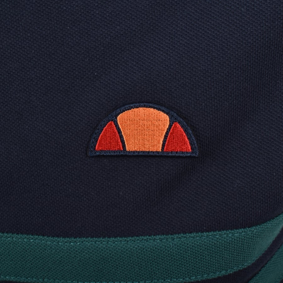 Image number 3 for Ellesse Muccia Polo T Shirt Navy
