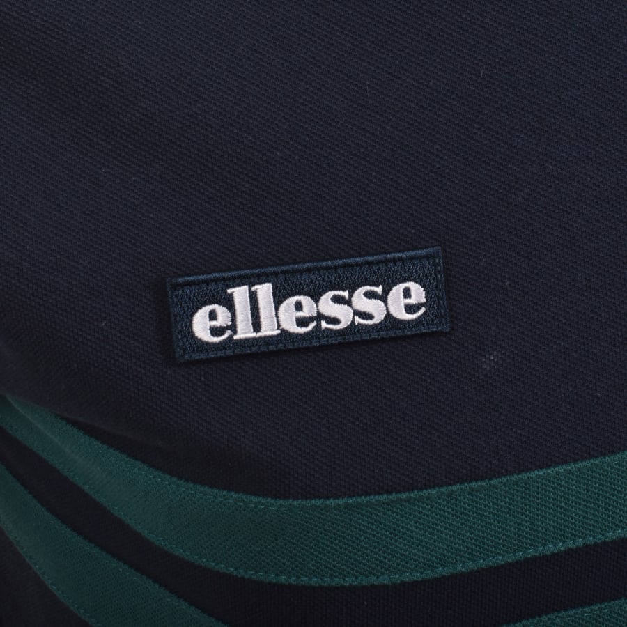 Image number 4 for Ellesse Muccia Polo T Shirt Navy
