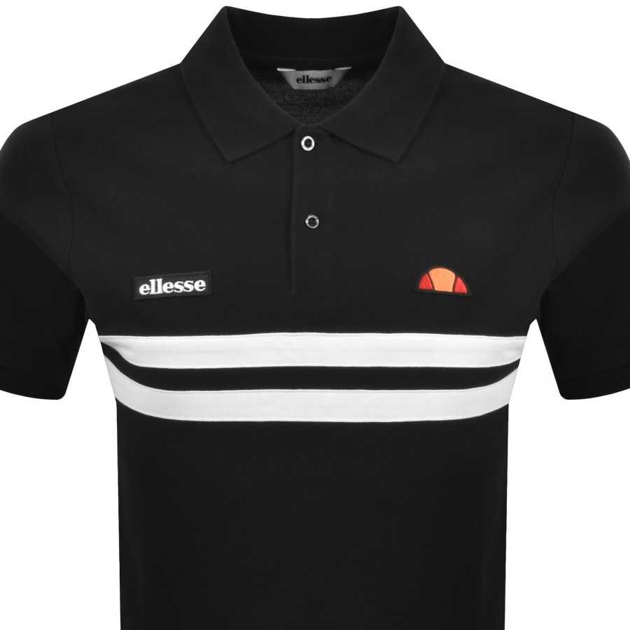 Image number 2 for Ellesse Muccia Polo T Shirt Black