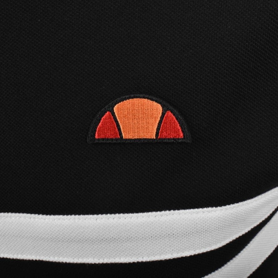 Image number 3 for Ellesse Muccia Polo T Shirt Black