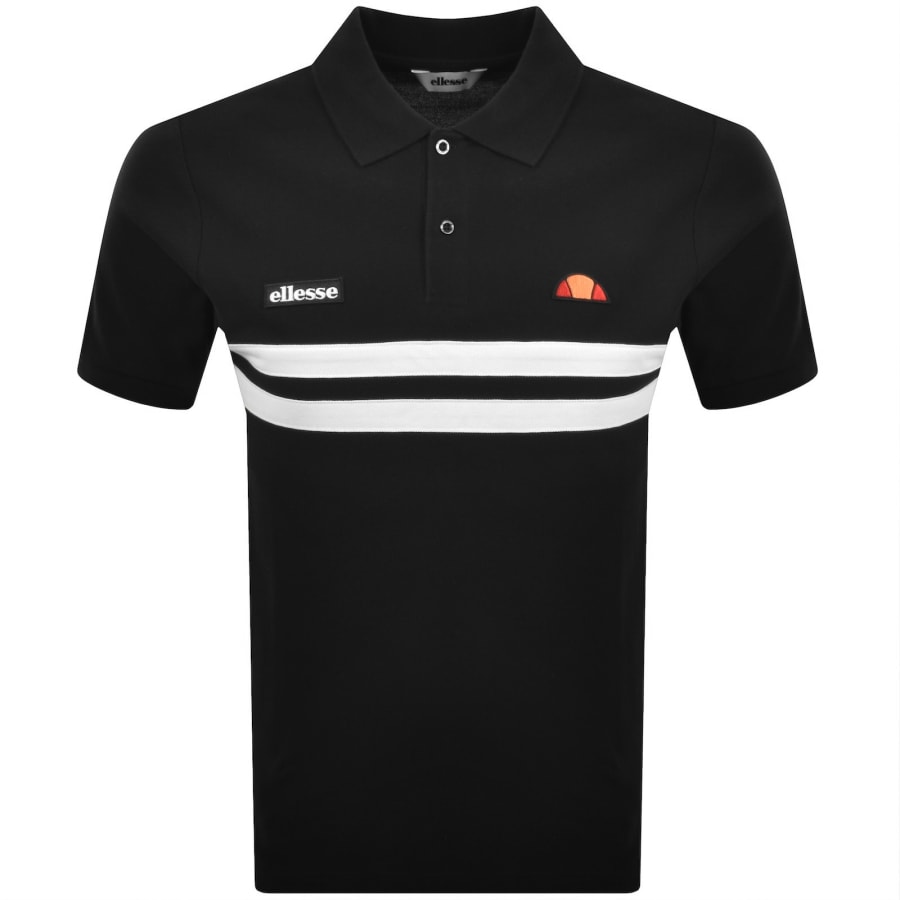 Image number 1 for Ellesse Muccia Polo T Shirt Black